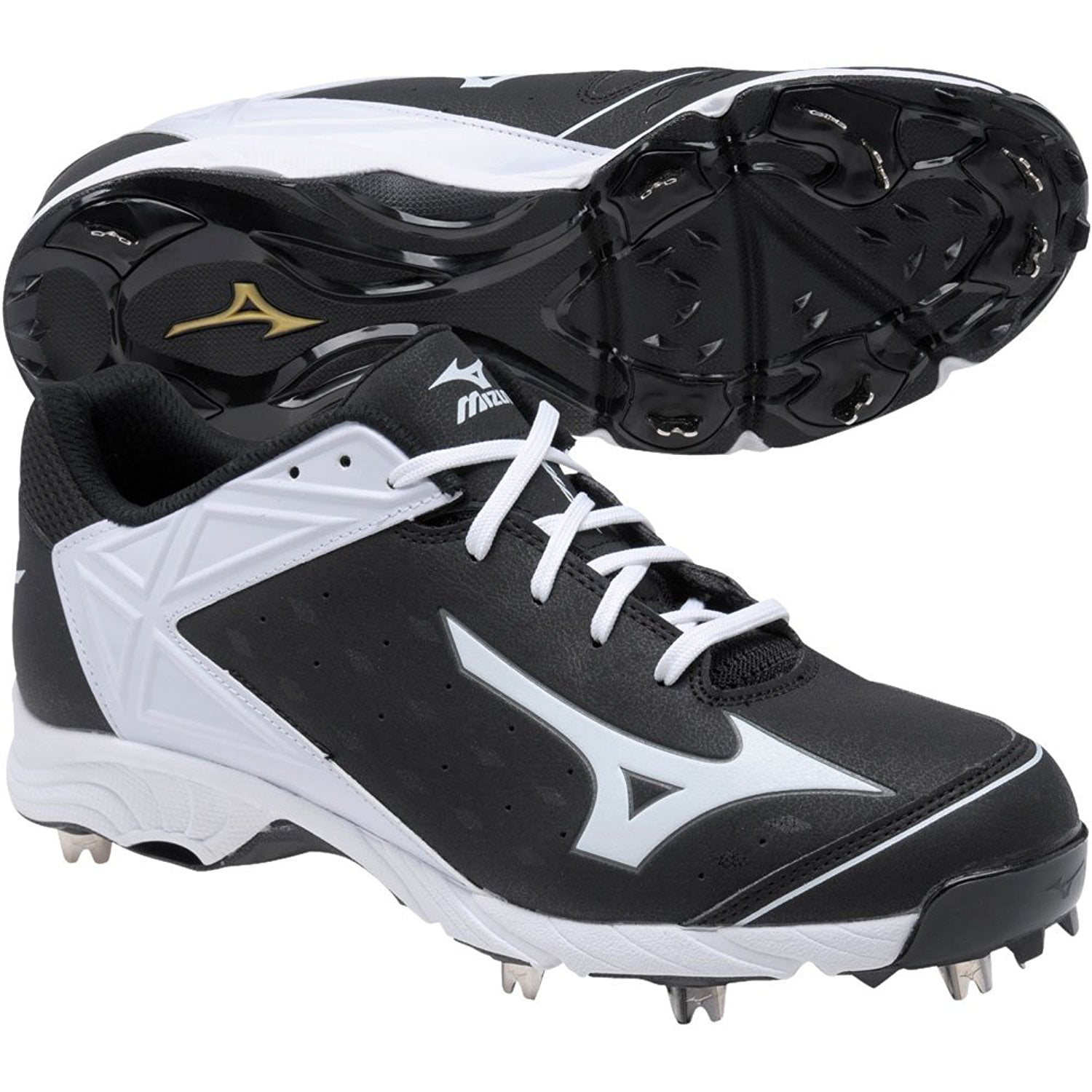 NEW MIZUNO 9-SPIKE ADV. SWAGGER 2 MID BASEBALL CLEATS MENS 12 M SPIKES SHOES