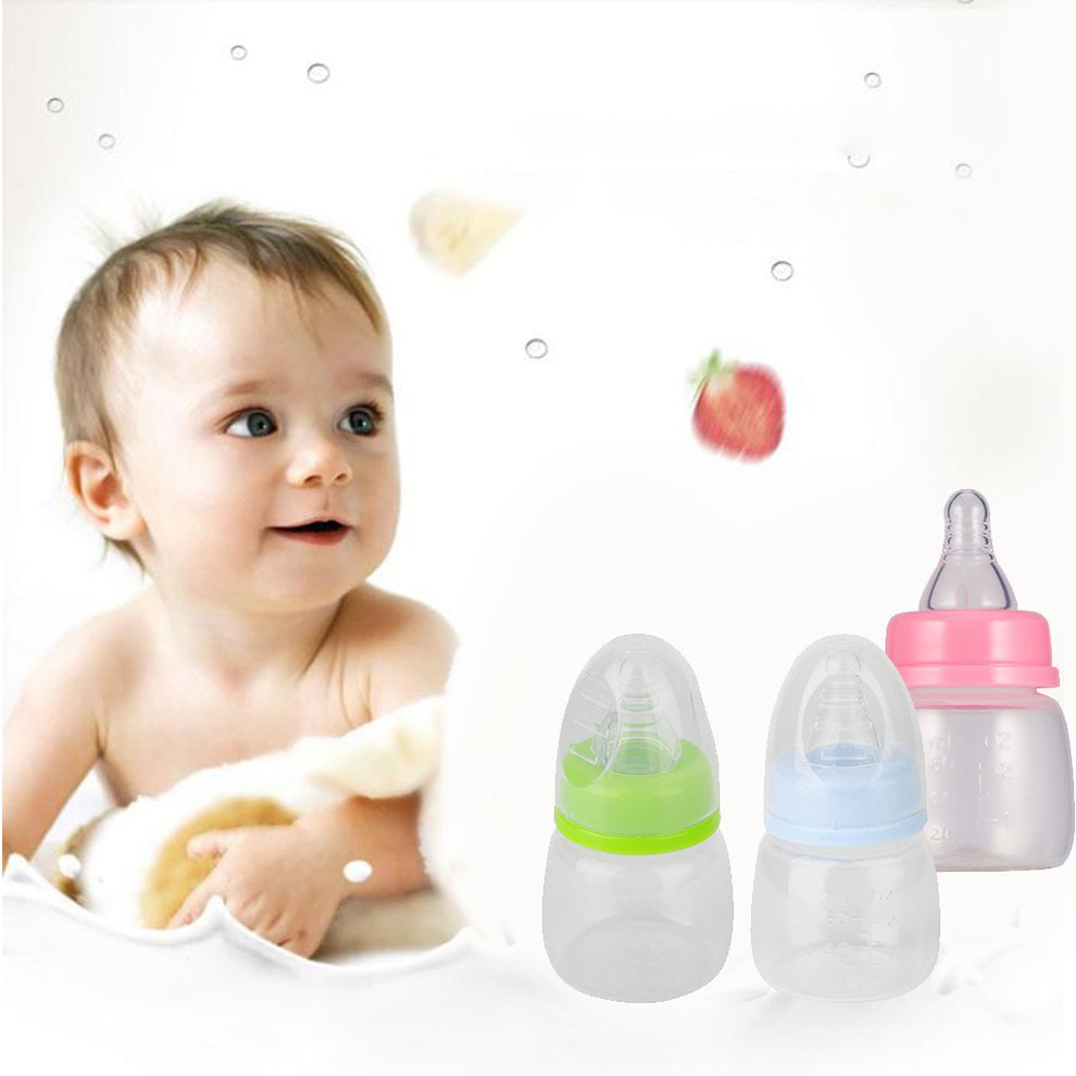 60ml Baby Feeding Bottles Milk Juice Nursing Nipple Feeder Mug Baby Infant 