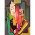 thumbnail image 3 of Antonin Procházka 14x18 Black Modern Framed Museum Art Print Titled - Still Life. Bouquet of Roses (1921), 3 of 5