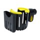 thumbnail image 1 of Portavasos para cochecito con soporte para teléfono, portavasos para bicicleta, portavasos universal 2 en 1 para teléfono, portavasos para cochecito, andador, negro y amarillo, 1 of 5