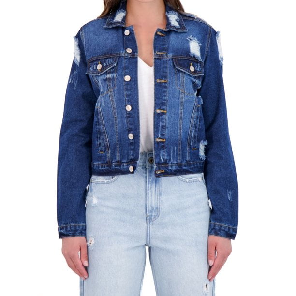 Gogo Jeans Women's Juniors Destructed 