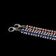 thumbnail image 3 of Collar de perro de metal con cadena de oro rosa, mascota linda de moda, 3 of 5