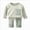 Green, variant on Newborn Baby Boy Clothes Waffle Striped Long Sleeve Sweatshirt Pullover Tops and Pants Sets Fall Winter Outfits(Coffee,1-2 Years)