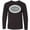 AB-Black, variant on Inktastic Piano Keys Oval Long Sleeve Youth T-Shirt