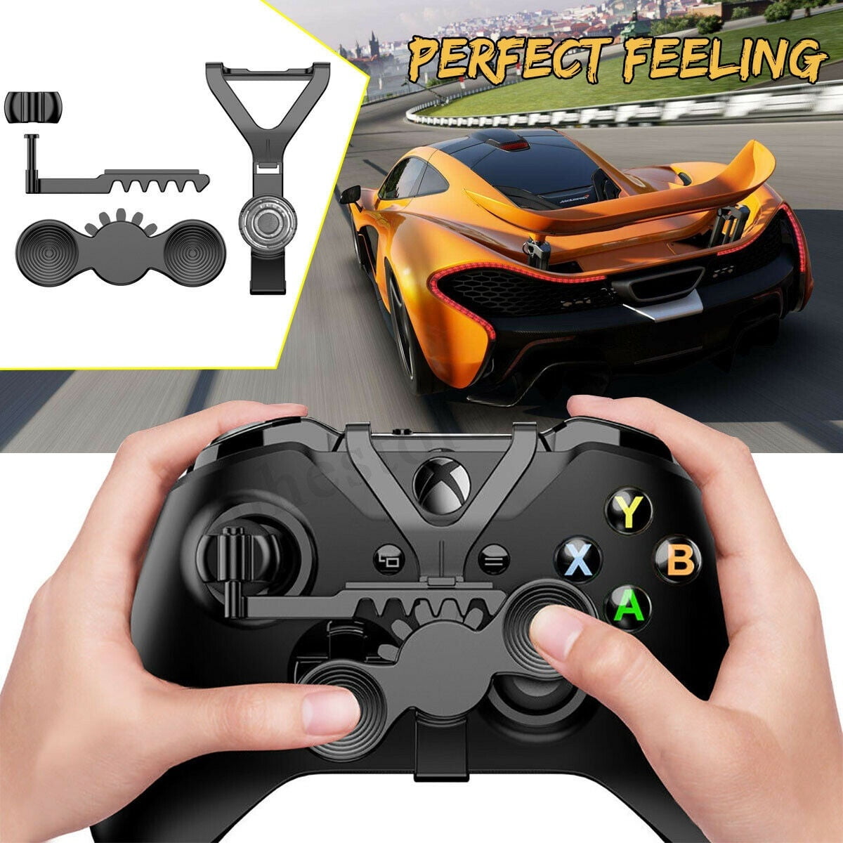 Mini Steering Wheel Addon Replacement Gaming Parts For
