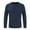 Navy, variant on ZKCCNUK Autumn And Winter New Casual Daily Commuting Trend Personality Solid Color Men's Sweater