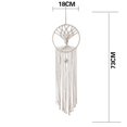 thumbnail image 3 of de macramé de tejidos hechos , de de macramé bohemio para colgar en , dormitorio, dormitorio, decoración de habitación, adorno Fanmusic de macramé, 3 of 7
