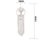 thumbnail image 3 of de macramé para colgar en pared, bohemios tejidos, bohemios para bodas, dormitorio, guardería, decoración de Baoblaze Atrapasueños de macramé, 3 of 7