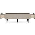 thumbnail image 6 of Enza Home Linz Engineered Wood & Metal Coffee Table in Beige/Black, 6 of 7