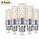 thumbnail image 1 of Bombilla de maíz E27, LED E27, blanco cálido, 2700 K, equivalente a una bombilla halógena de 120 W, paquete de 5 bombillas Edison E27 [Clase energética A++], 1 of 5