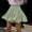 Green, variant on Short Skirts for Women Under $10 Summer Casual Patchwork Mini Pleated Skirt