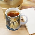 thumbnail image 5 of Waterfall with Gold Sunshine 11 Oz Ceramic Coffee Mug, Ideal for Relaxing Mornings, 5 of 8