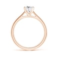 thumbnail image 2 of ANGARA IGI Certified Lab Grown 1.05 Ct Diamond Engagement Ring for Women in 14K Rose Gold (Size-5.5mm| Color-F-G| Clarity-VS) | April Birthstone, Anniversary, Jewelry Gift for Women | Diamond Ring, 2 of 7