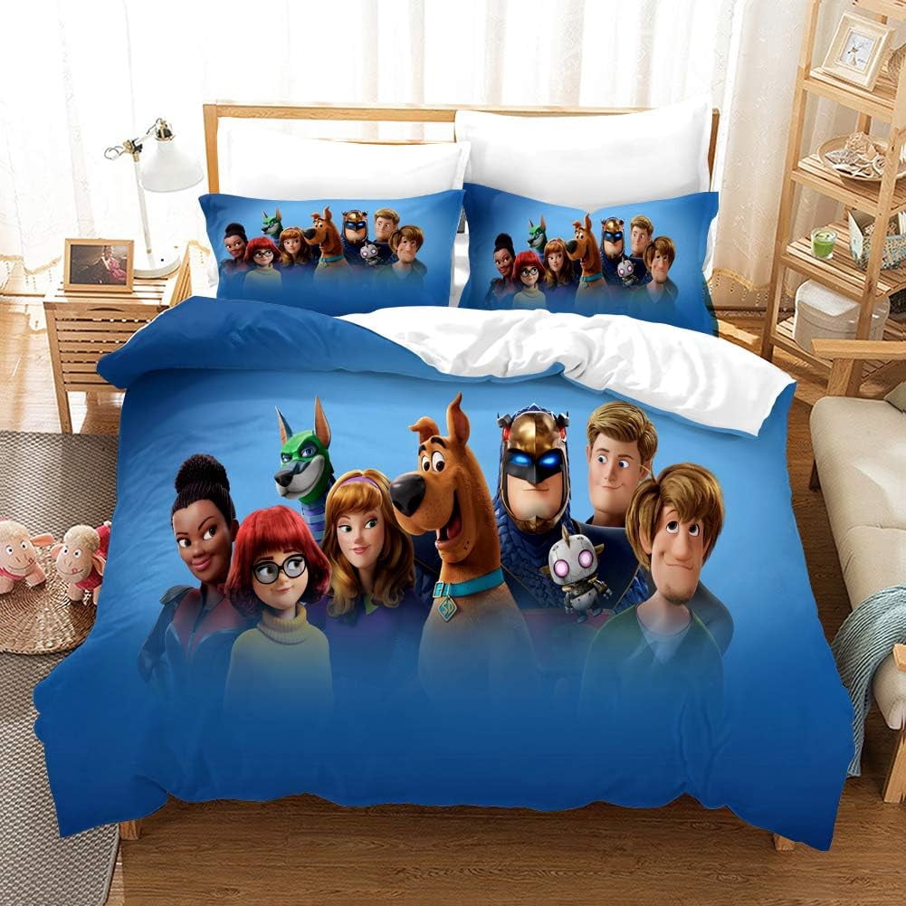 Subaru Comforter Set LAICAIW Scooby Doo Bedding Set Scooby