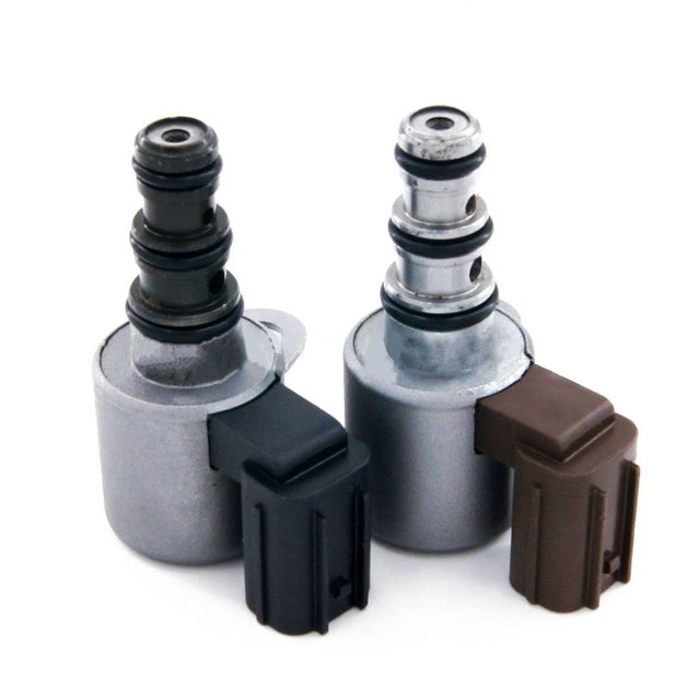 2 unids/set válvula solenoide de cambio de caja de cambios válvula solenoide de Metal para modelos de coches piezas de accesorios de repuesto
