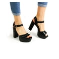 thumbnail image 4 of Sandalia Tacon de plataforma alto Mujer Flexi Piel 103703 Negro Flexi Piel, 4 of 4