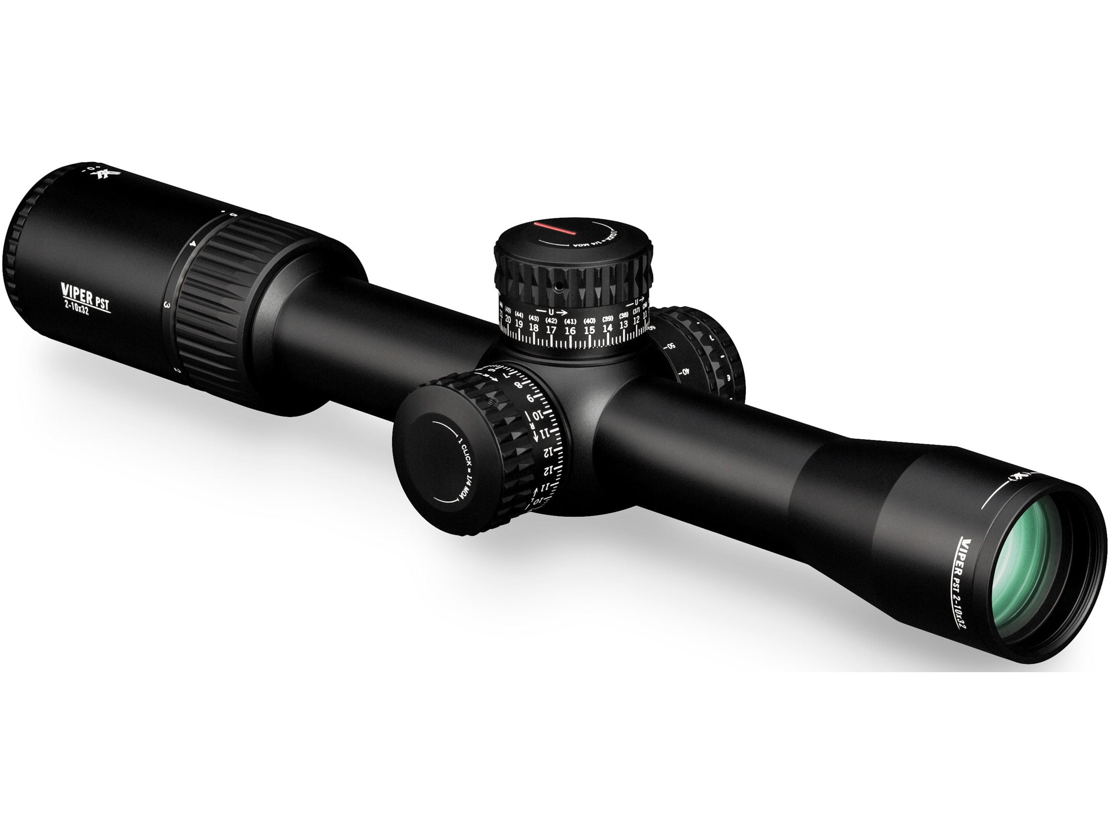 Vortex Optics Viper PST Gen 2 Rifle Scope 2-10x 32mm Illuminated EBR-4 MOA Reticle Matte Black