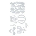 thumbnail image 4 of Troqueles para álbumes de recortes 3 juegos de aplicaciones amplias troqueles de corte en relieve de acero al carbono para manualidades DIY, 4 of 7