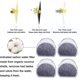 thumbnail image 4 of 16 Pack Foam Prefilters and Carbon Filter Compatible with Petsafe Drinkwell Fountain Inox 360 Avalon, 4 of 5