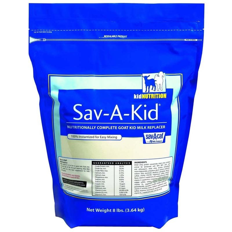 MILK PRODUCTS LLC Goat Kids Milk Replacer, 8Lbs. 0174180217