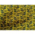 thumbnail image 4 of oneOone Cotton Poplin Fabric Leaves & Floral Block Print Sewing Fabric BTY 56 Inch Wide, 4 of 4