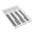 Silverware Organizer 5 Compartment Utensil Drawer Storage by Lavish