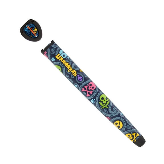 NEW LoudMouth Jolly Roger Jumbo Putter Grip w/Ball Marker