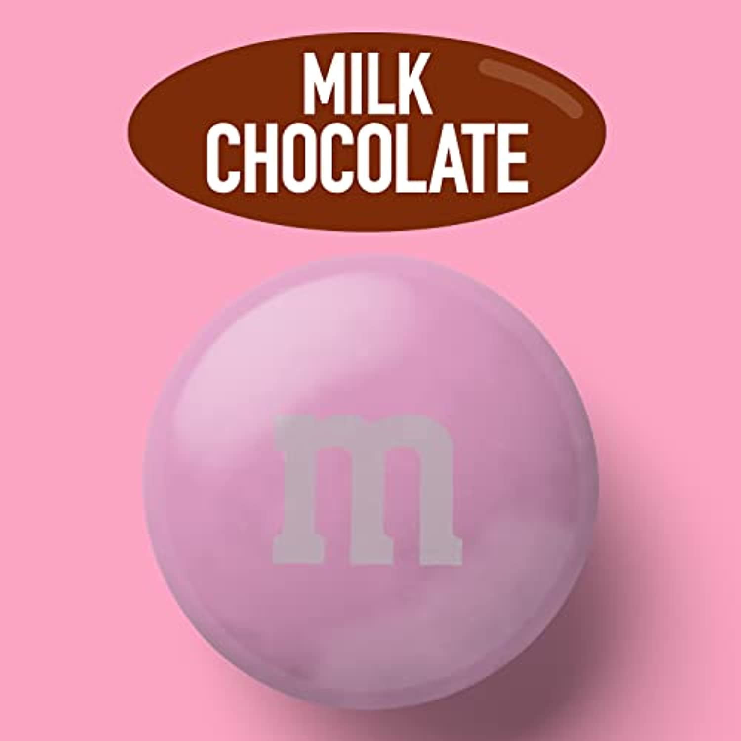 Pink Girls Baby Shower Milk Chocolate M&M's