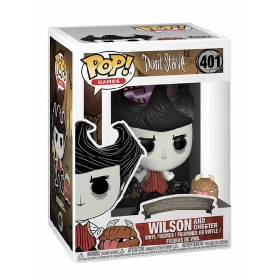 Funko Pop Wilson and Chester 401 Vinyl Figure With Code