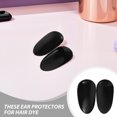 thumbnail image 3 of ETHZZLE 60Pcs Durable Plastic Ear Caps for Hair Dye Reusable Ear Protectors for Styling Use, 3 of 8