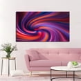thumbnail image 4 of Framed Abstract Wall Art Colorful Swing Colors Pictures Canvas Print Framed Painting For Bedroom Living Room Office Artwork Ready to Hang, 4 of 6