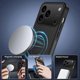 thumbnail image 4 of For iPhone 17 Pro Case Compatible with MagSafe WANLONFENG TQ Series Carbon Fiber Texture PC TPU Phon, 4 of 5