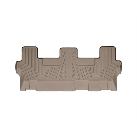 WeatherTech Custom Fit FloorLiners compatible with 2012-2022 Toyota Sequoia - 3rd Row, Tan