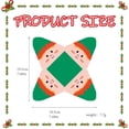 thumbnail image 3 of Christmas Candy Paper Boxes 24 Packs with Ribbon, Triangular Holiday Packaging for Cookies, Chocolates & Small Gifts, 3 of 9
