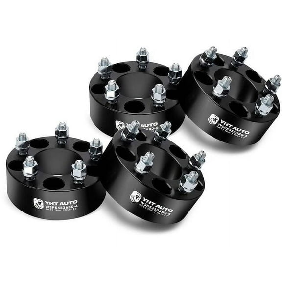 Wheel Spacer Kit 4 - Compatible with 2006 - 2019 Honda Civic 2007 2008 2009 2010 2011 2012 2013 2014 2015 2016 2017 2018