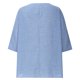 thumbnail image 4 of Karight Cotton Linen Shirts for Women 3/4 Sleeve Flowy Tops Loose Boho Summer Blouse Tees Plus Size Outfits, 4 of 5