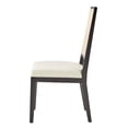 thumbnail image 2 of NPD Furniture Dover Faux Leather Dining Side Chair in Beige (Set of 2), 2 of 16