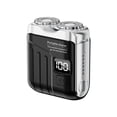 thumbnail image 1 of Afeitadora Eléctrica para Hombre, Recargable por USB, Doble Cuchilla, Recortadora de Barba para Uso en Seco y Húmedo, Afeitadora Eléctrica Portátil y Lavable B, 1 of 5