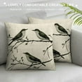 thumbnail image 3 of BCIIG  Throw Pillow Covers Swallow Double Sided Decorative Pillows Cushion Cover for Couch Sofa Outdoor 18x18in, 3 of 5