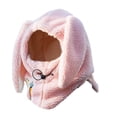 thumbnail image 1 of 5 Styles Fleece Winter Ski Hood Hat Windproof Full Face Coverage Foldable Machine Washable for Cycling Skiing Hiking Outdoor, 1 of 4