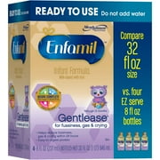 Enfamil Gentlease Formula for Fussiness, Gas and Crying - Ready-to-Use 8 fl oz, 4 count