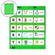 thumbnail image 1 of Gráfico Magnético de Aprendizaje, Organizador de Au/profesor, útiles Escores señanza Casa , Verde CUTICAT carta de bolsillo de tarjetas, 1 of 8
