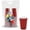 Red, variant on PAMI White Party Cups Disposable Plastic Cups Party Supplies in Resealable Bag, 16 oz 30-Pack