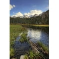 thumbnail image 2 of Flaherty, Dennis 17x24 Gold Ornate Wood Framed with Double Matting Museum Art Print Titled - California, Sierra Nevada Weir Pond landscape, 2 of 4