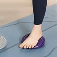 thumbnail image 3 of Walbest 6.5Inch Half-ball Foot Muscle Exercise Stress Release Fitness Yoga Massage Ball, 3 of 7