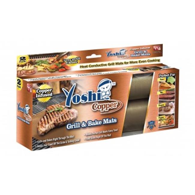 Idea Village Products Yoshi Copper Grill Mat