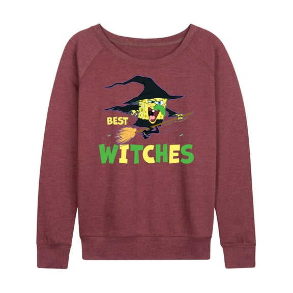 SpongeBob SquarePants - Best Witches - Women's Lightweight French Terry Long Sleeve Shirt