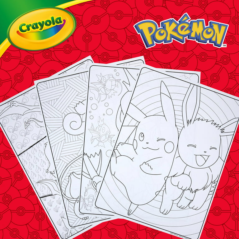 Crayola Pokémon Imagination Art Coloring Set, 115 Pcs, Pokemon Toys, Arts &  Crafts, Beginner Child 