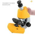 thumbnail image 4 of Yellow Portable Kids Microscope Science Kit With 1200X Magnification Hd Optical Lens Includes 12 Experiment Tools For Stem Learning Educational Science Toy For Ages 5+ 22.5X11.5X29Cm, 4 of 4
