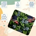 thumbnail image 3 of Flag Plants Square Desk Mat Mousepad, 8.3x9.8 Inch Non-Slip Rubber Bottom, Printed Gaming Mousepad for Office and Gaming, 3 of 6